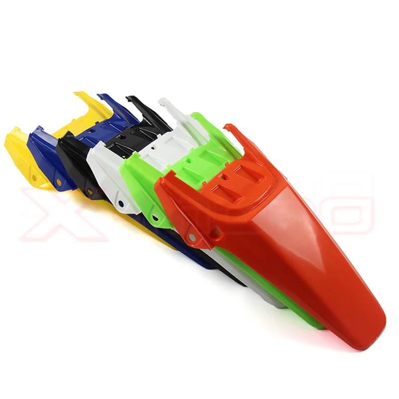

motorcycle motorcross Rear mudguard Rear fender plastic cover for Chinese made CRF70 style pit dirt bike 150cc 160cc plastic