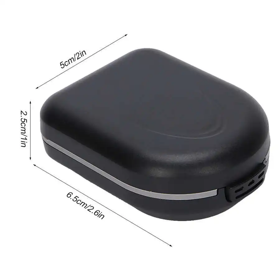 

Portable Waterproof Hearing Aid Case Mini Storage Box Drop Resistance Hearing Device Amplifier Hearing Accessories For Elderly