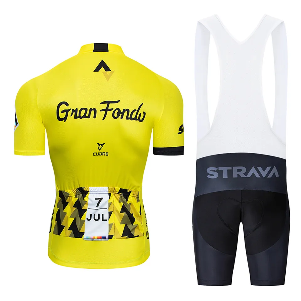 Pro Team STRAVA Велоспорт Джерси 9D Bib набор велосипед трико пропускающее воздух MTB быстросохнущая велосипедная одежда Ropa ciclismo гелевая накладка