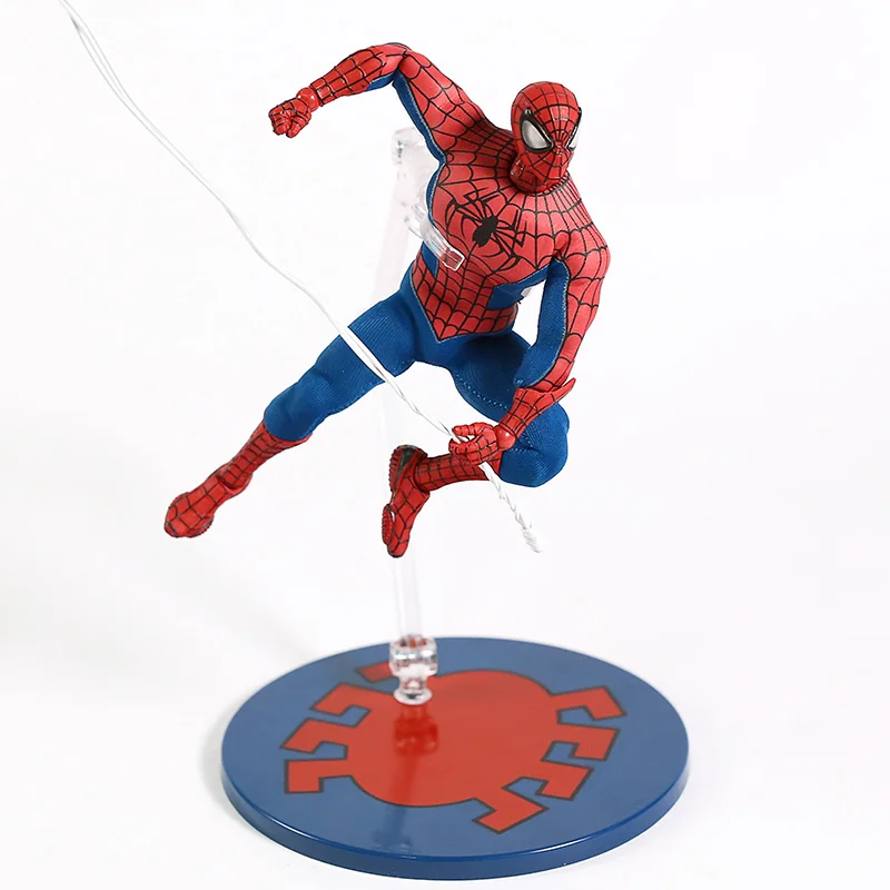 Mezco Marvel Человек-паук один: 12 ПВХ фигурка Коллекционная модель игрушки