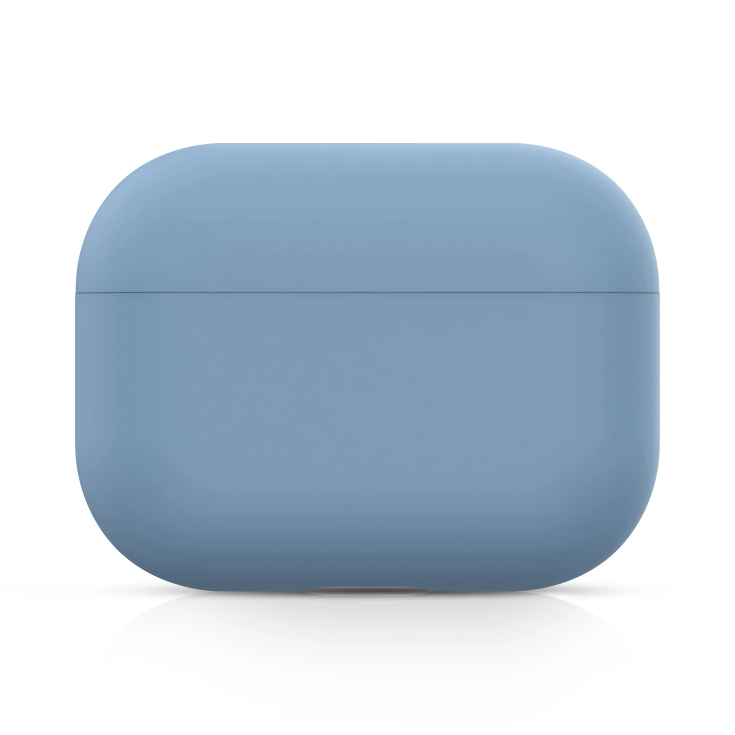 Чехол для AirPods Pro, мягкий жидкий силиконовый защитный чехол, видимый передний светодиодный чехол для AirPods Pro, чехол 3, модный зеленый