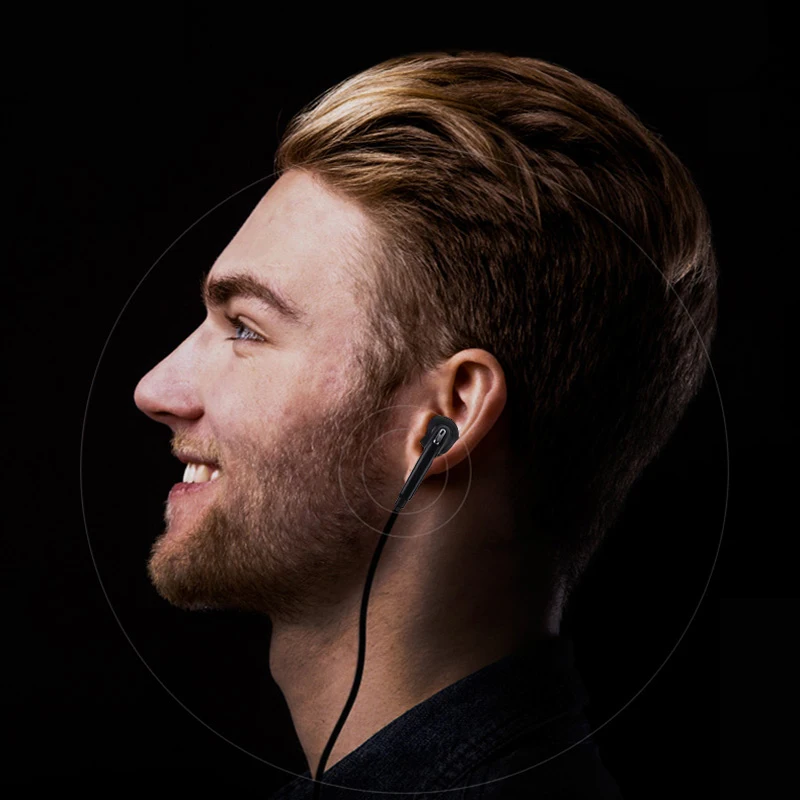 

Wired 3.5mm Jack Headset Earphone Earbuds With Microphone Volume Control Bass Headphone For Samsung Galaxy S6 Xiaomi SmartPhone