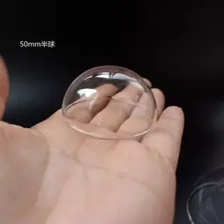 30 шт. прозрачные полукруглые стеклянные пузырьки 50 мм 60 70 | Дом и сад