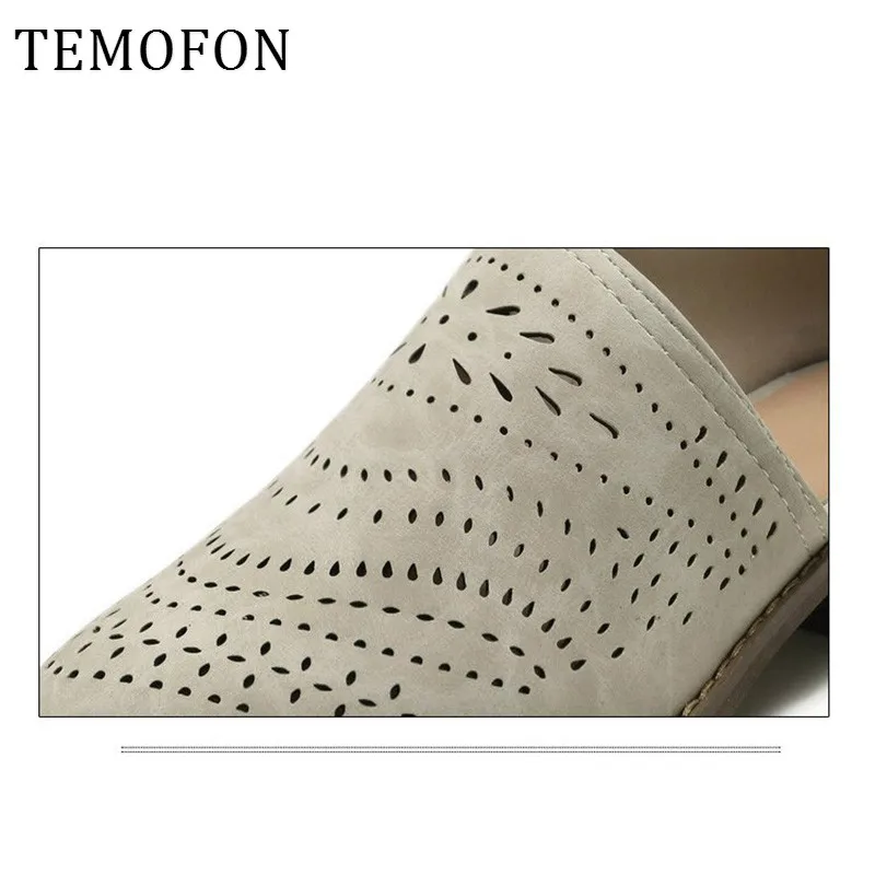 Дышащая обувь на плоской подошве Женская повседневная Женские лоферы с острым