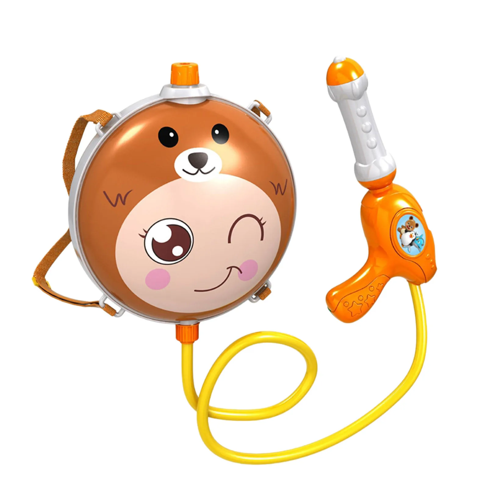 

Children's Animal Backpack Bomb Toy Pull-out Beach Play Water Spray Bomb Outdoor Beach Toys Kids Summer Drifting Water Pistol