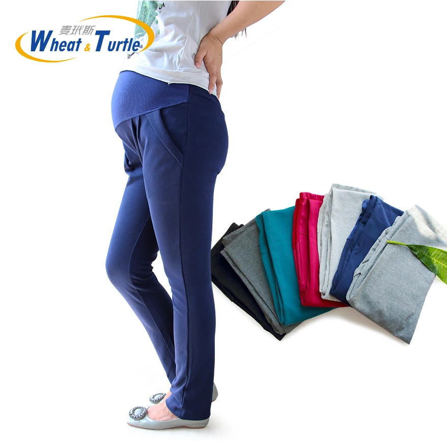 7 Color Maternity Leggings Autumn Winter Warm Cotton Clothing Pregnancy Clothes For Pregnant Women 2022 New Fashion Design Pants