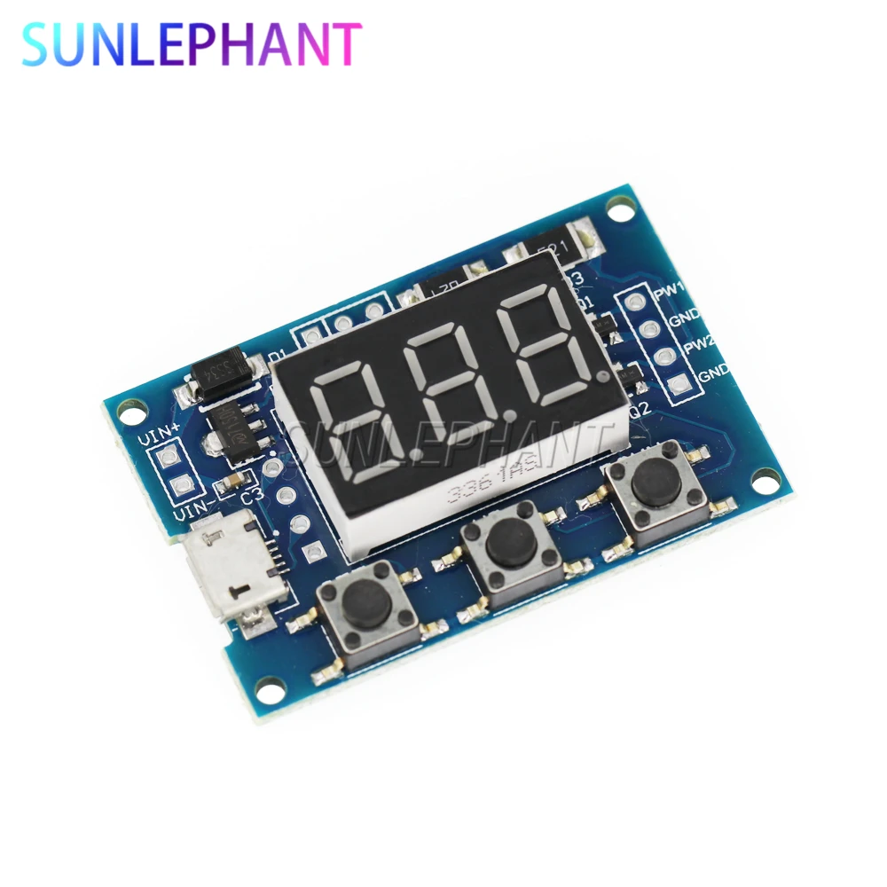 Микро USB DC 2CH Регулируемая стандартная функция рабочий цикл модуль частоты