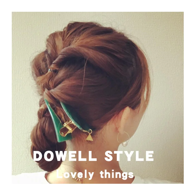 

Fashion New Geometric Hair Claws For Women Trendy Girls Acetate Hair Clips Classic Hair Accessories Hairpins Head wear