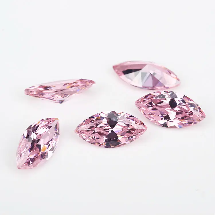 

50pcs 1.5x3~10x20mm AAAAA Marquise Shape Golden Yellow,Voilet,Olive ,Purple, Black Cubic Zirconia Stone Loose cz gems Beads