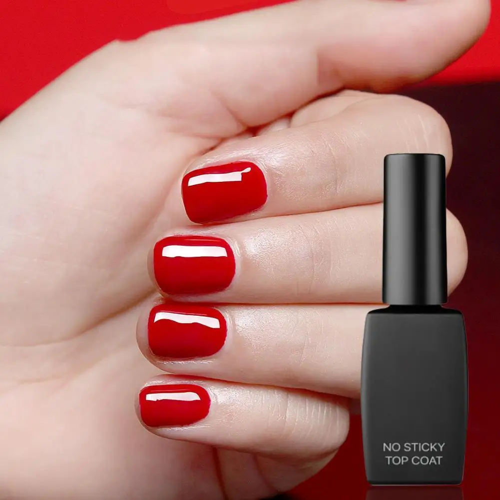 

12ml Nail Polish Manicure Set UV Top Base Coat Gel Varnish Long-lasting Shiny Hybrid Semi Permanent Gel for Girl Nail Polish Gel