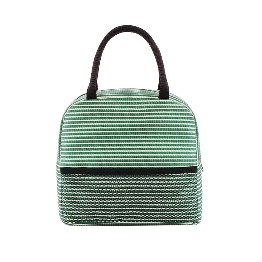 Функциональная сумка-холодильник с узором ланч бокс портативный изолированный