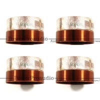 4pcs hiqh quality 76 2mm bass voice coil fit for td1273 subwoofer speaker 8ohm in out