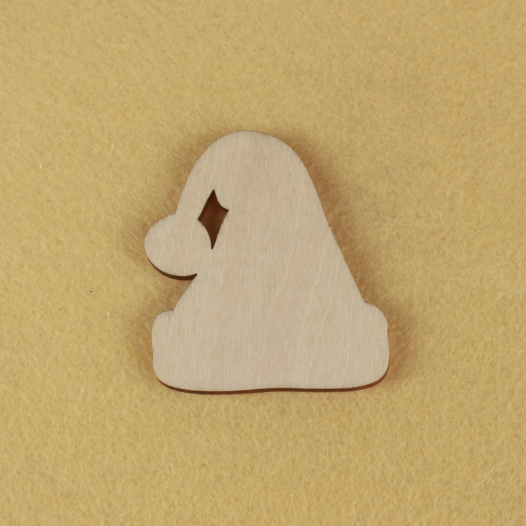 

Рождественская Форма шапки, лазерная вырезка талисмана, рождественские украшения, силуэт, без рисунка, 25 штук, деревянная форма (0683)