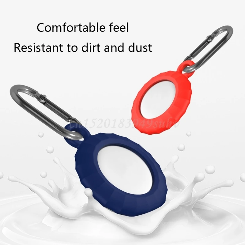 

Exquisite Protective Cover Soft Silicone Case Shell Location Tracker Protector for AirTags Bluetooth Tracker AccessoriesY4QD