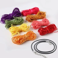 popular for necklace jewellery accessories diy 1pack 1mm1 5mm2mm colorful korean waxed thread bracelets waxed cord