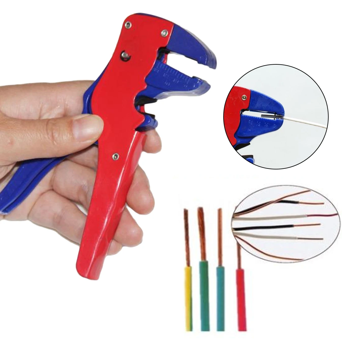 

Self-Adjusting Insulation Wire Stripper Range 0.03-10mm2/ 0.2-3mm2 Cutter Cable Scissors Precision Multitool Hand Tools