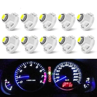 10pcs ice blue t3 t4 2 t4 7 wedge 1smd led car cluster dash climate light dash climate light bulbs super bright indicator