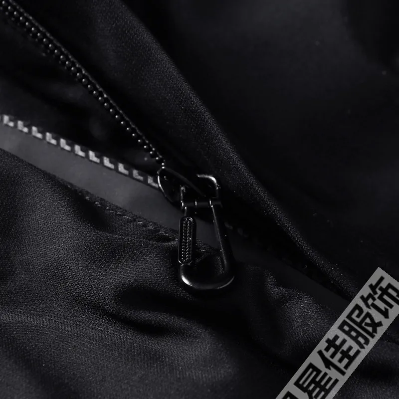 Мужская ветрозащитная куртка с капюшоном новая теплая верхняя одежда большого