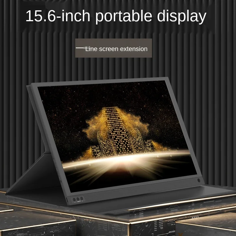 Портативный дисплей 15 6 дюйма для мобильного телефона компьютера ноутбука