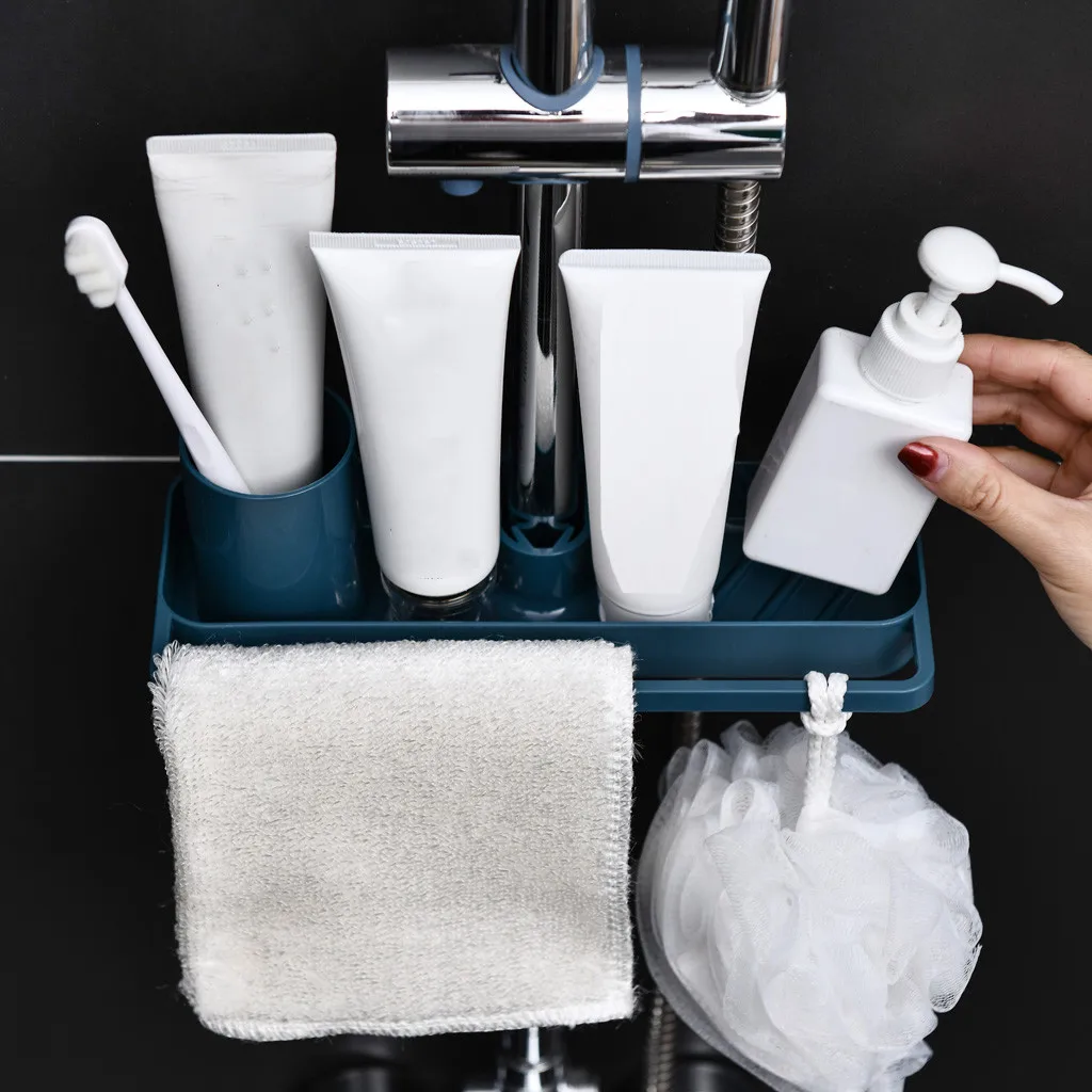 Функциональная Бытовая стойка для хранения кухонный кран зажим раковины