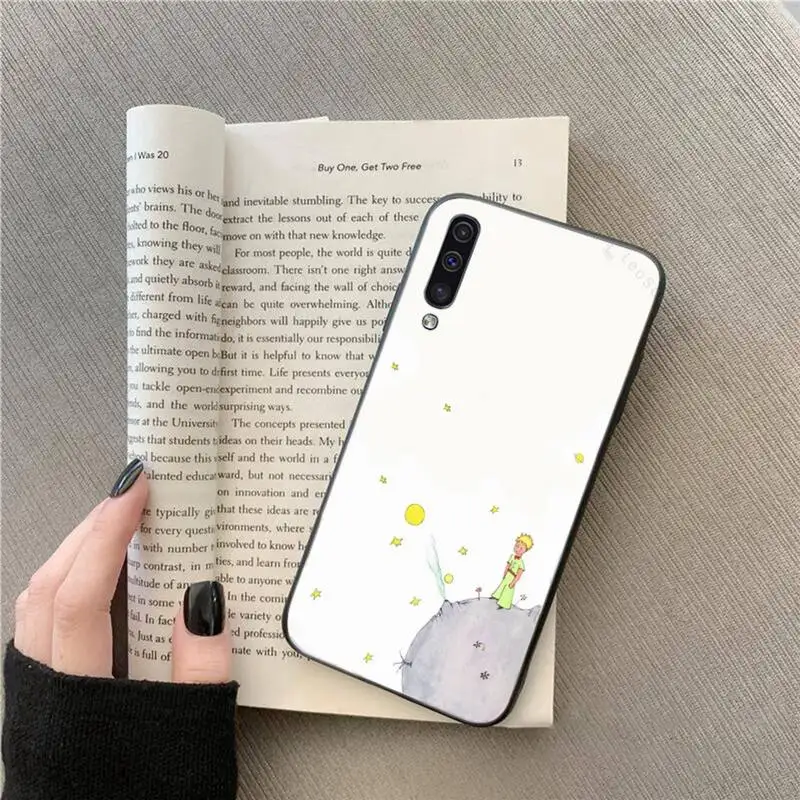 

Little Prince Cartoon boy Phone Case For Samsung galaxy A S note 10 7 8 9 20 30 31 40 50 51 70 71 21 s ultra plus