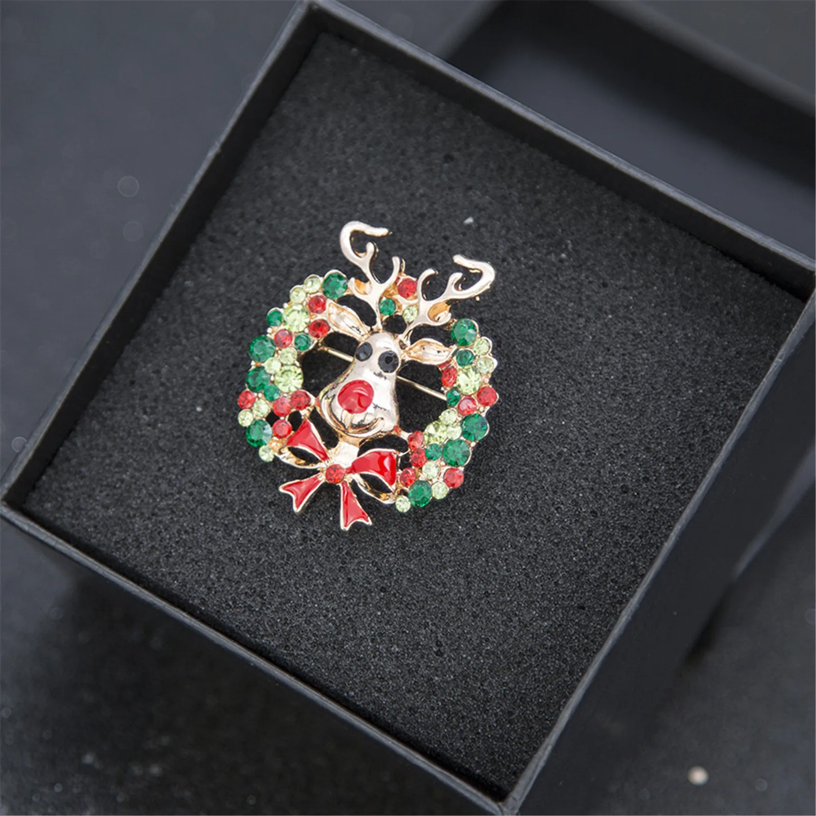 Новый дизайн рождественские ювелирные украшения на свитер в стиле оленя