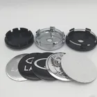 4 шт. 56 мм 60 мм Автомобильная эмблема колпачки на ступицу колеса колпачки для значков наклейка на колесо аксессуары для стайлинга автомобиля