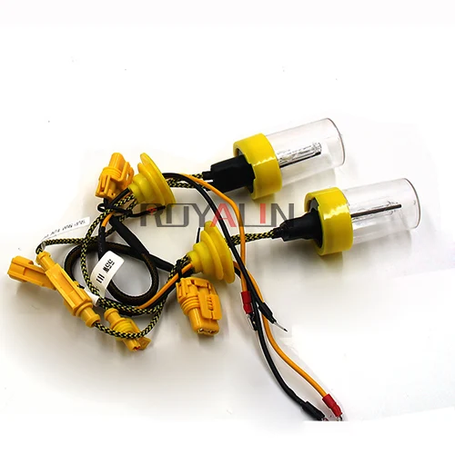 H1 6000k ROYALIN 55 Вт HID ксеноновые лампы H1 D2H HC21 супер яркий 4300 К 5800 к 6000 К одиночный светильник головной светильник s Белый Цвет Автомобильный Стайлинг модификация - Испускаемый цвет: H1 6000k