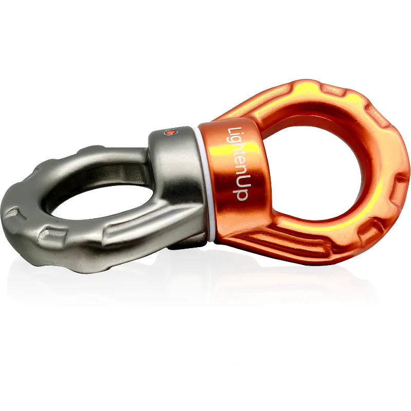 

Outdoor 30KN Climbing Hammock Carabiner Outdoor Rock Climbing Outdoor Yoga Hammock Rotating Ring Swing Rotating Connector