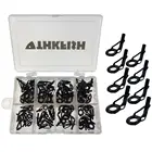 80 шт.лот, 1,8 мм-2,6 мм, направляющие для удочек, ремонтный набор из нержавеющей стали, керамическое кольцо, наконечники для удочки, сменные детали