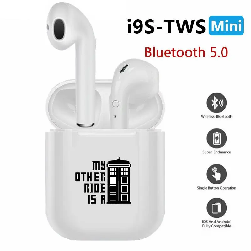 Tws наушники i9s с поддержкой Bluetooth 5 0 и флагом Норвегии|Наушники гарнитуры| |