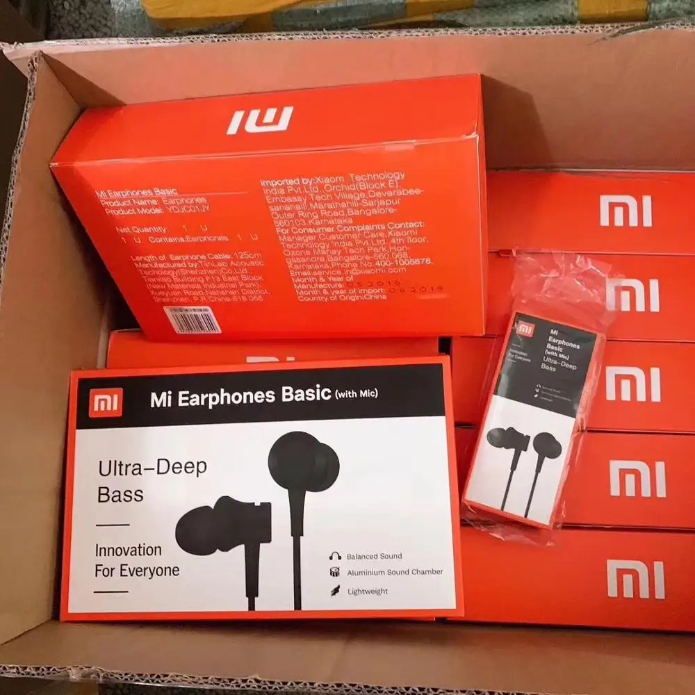 Новая посылка Xiaomi Piston 3 наушники 3,5 мм наушники-вкладыши для samsung Xiaomi huawei usb type C наушники с микрофоном