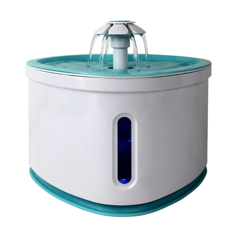 USB Pet Water Dispenser Automatic Drinking Fountains Heart Shaped For Cats Dogs Small Animals LED Feeder Supplies | Дом и сад