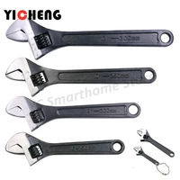 1 pcs steel6inch 8 inch monkey wrench open end wrench tool shifting spanner