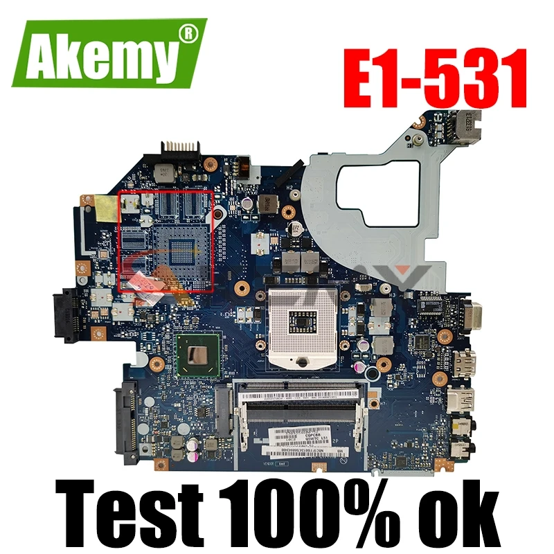 

Q5WV1 LA-7912P mainboard For Acer E1-531 E1-571G V3-571G V3-571 Laptop motherboard Q5WVH SLJ8C HM77 NB.Y1111.001 100% fully test