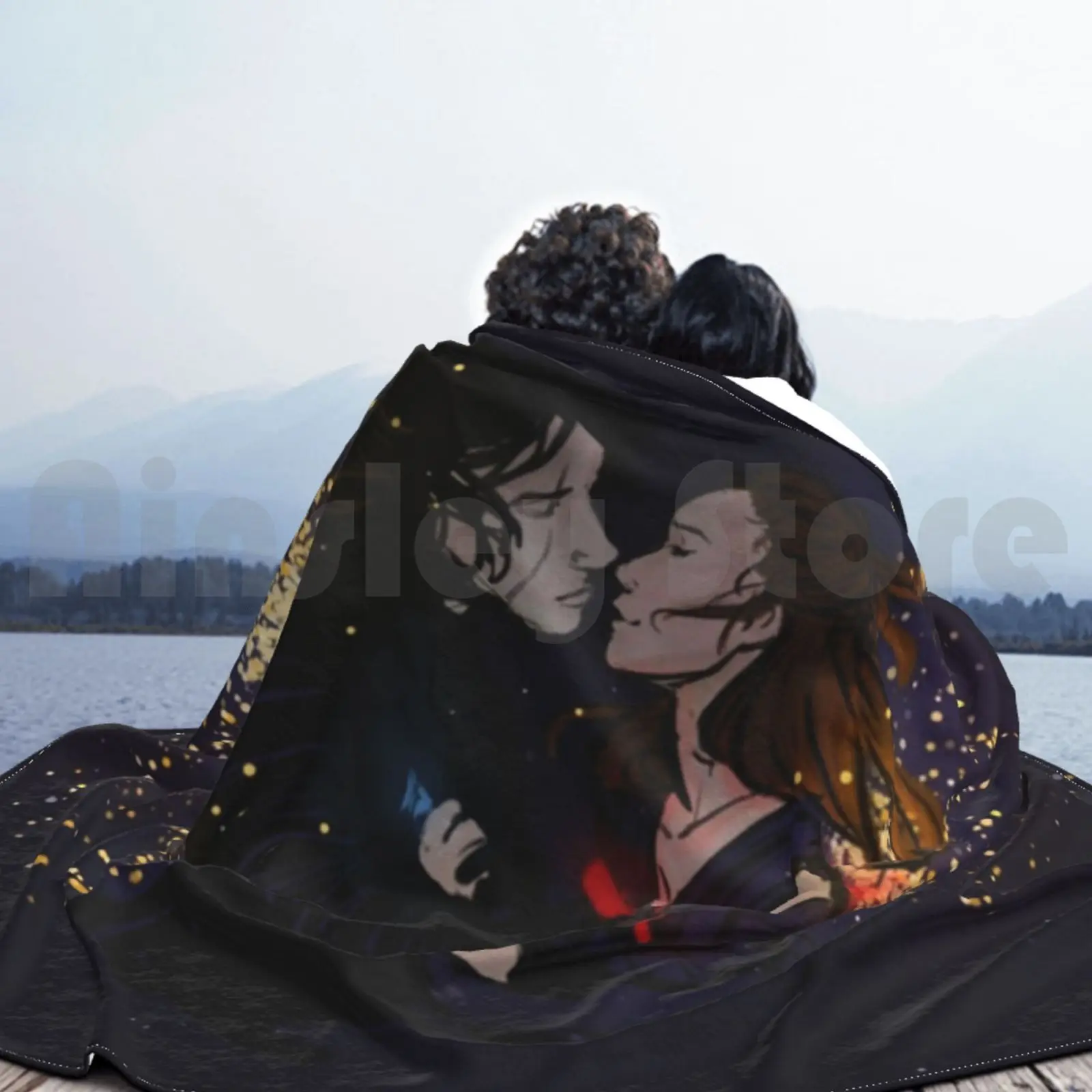 Блестящее одеяло модное индивидуальное 2527 Reylo Sw светящееся Art