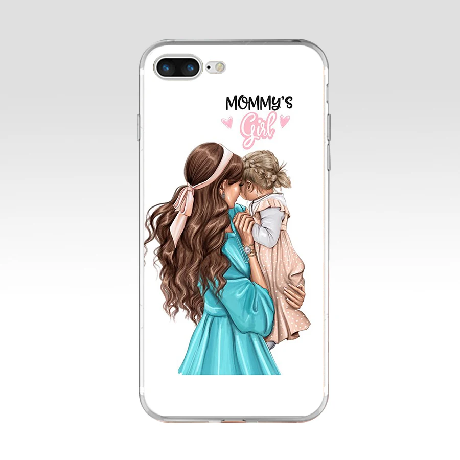 Забавный силиконовый мягкий чехол из ТПУ для iPhone 8 Plus прозрачный - купить по