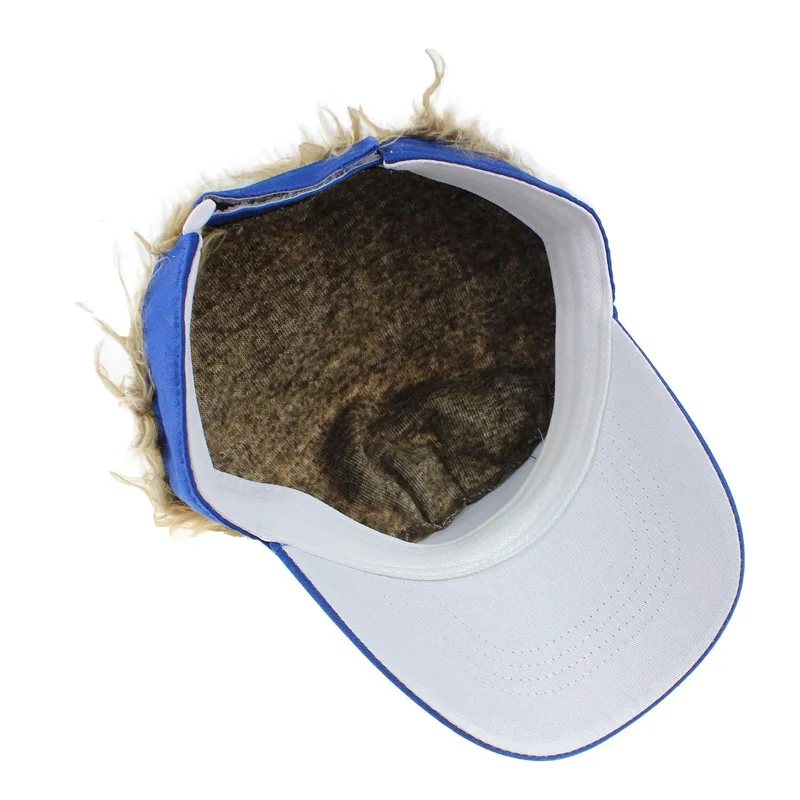 CRESTGOLF Регулируемая фальшивая Кепка для гольфа мужская шапка парик/волосы