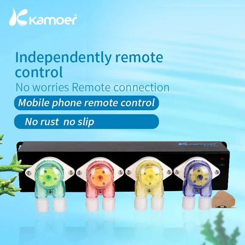 Перистальтический дозирующий Насос Kamoer F4 PRO с Wi-Fi для аквариума морского