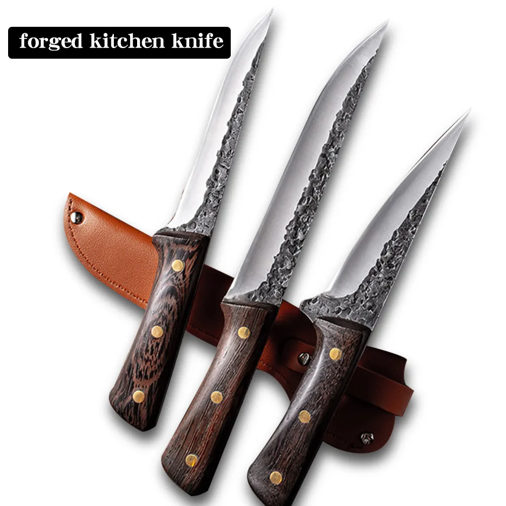 Нож рыболовный из нержавеющей стали кухонный резец для костей мяса рыбы суши