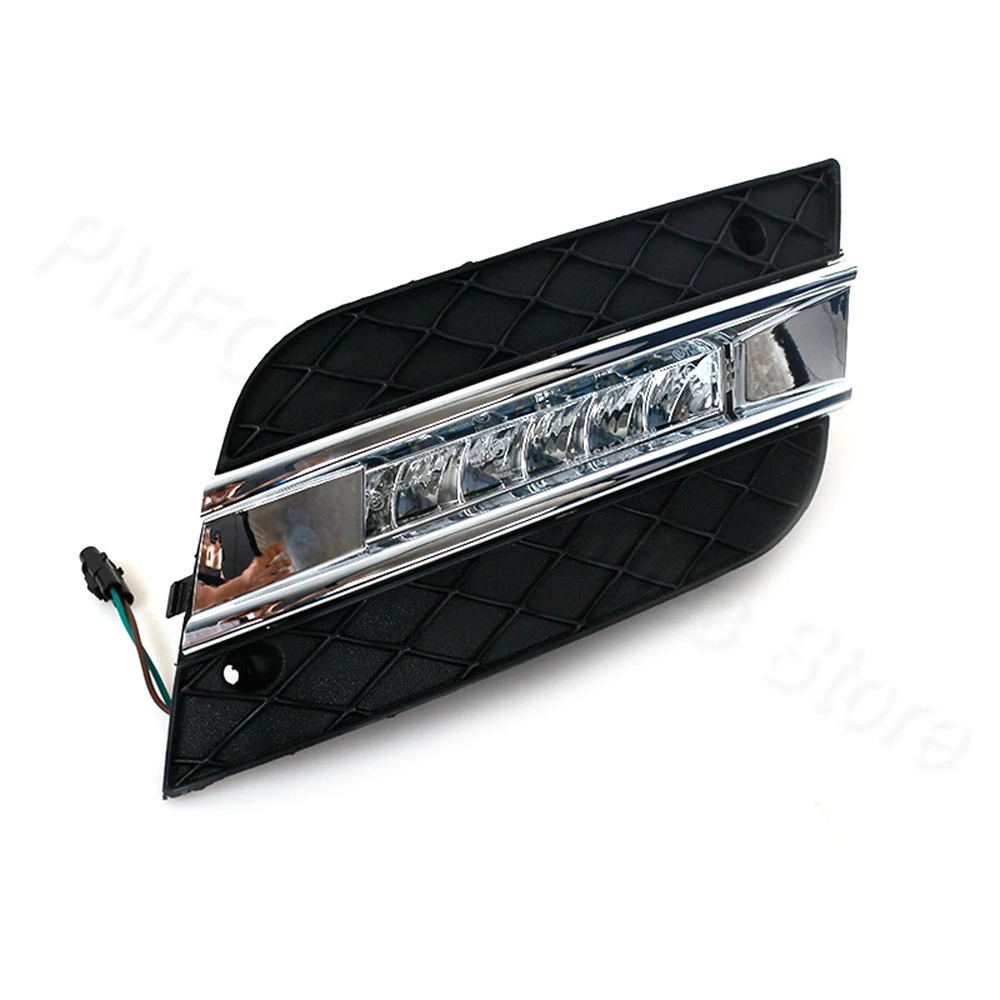 Автомобильные светодиодсветодиодный дневные ходовые огни PMFC DRL левый правый