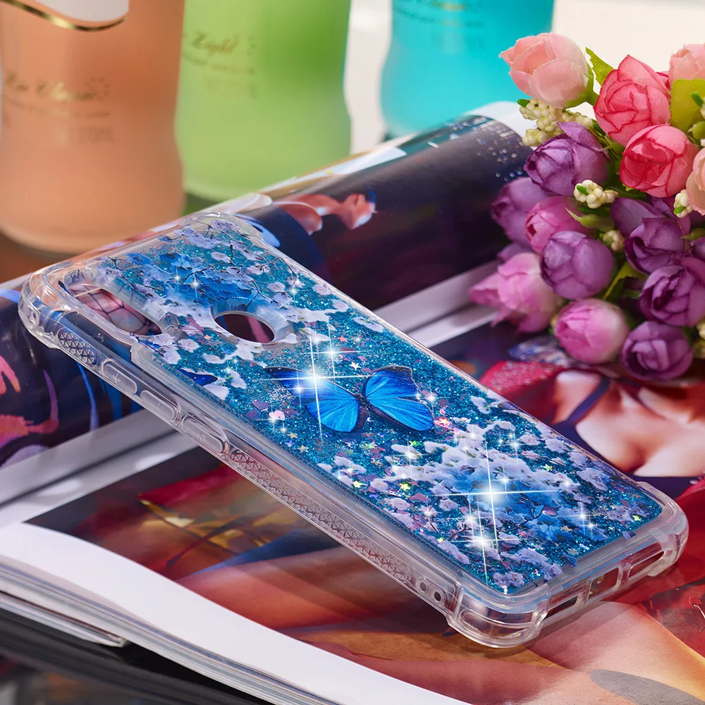 Для Xiao mi Red mi S2 Блестящий жидкий зыбучий песок противоударный милый чехол Xao mi xiomi Red mi S 2 мягкий силиконовый бампер красный mi S2