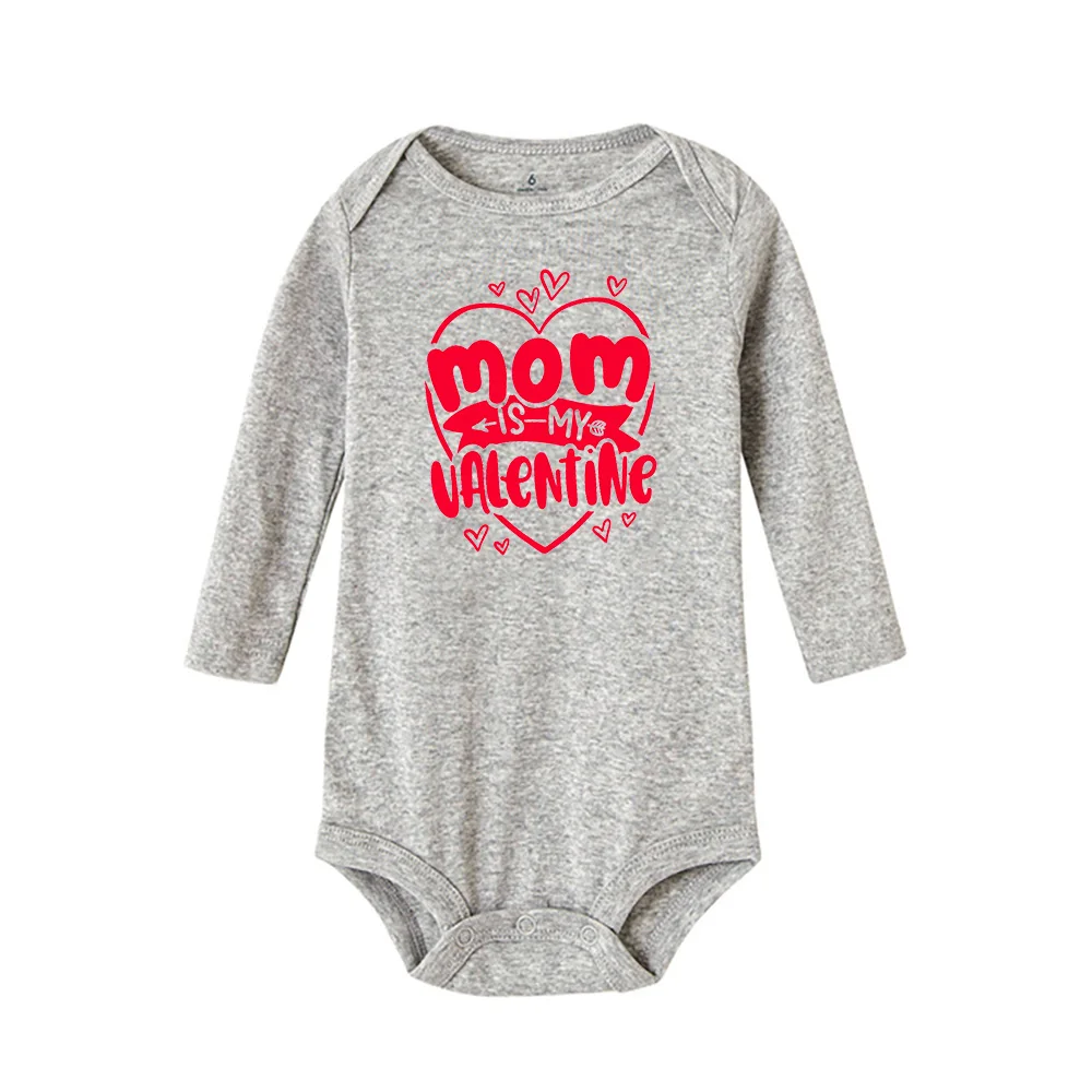 Женский комбинезон с длинным рукавом на День святого Валентина |