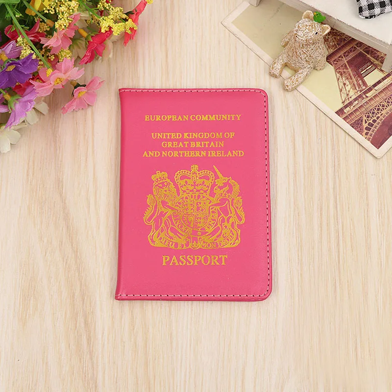 Женская Обложка для паспорта HEQUN из мягкой искусственной кожи с закругленными