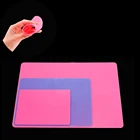 1 шт. безопасные силиконовые Верстаки формы для эпоксидной смолы аксессуары настольная тарелка для DIY эпоксидная смола изготовление, поиск ювелирных изделий Инструменты