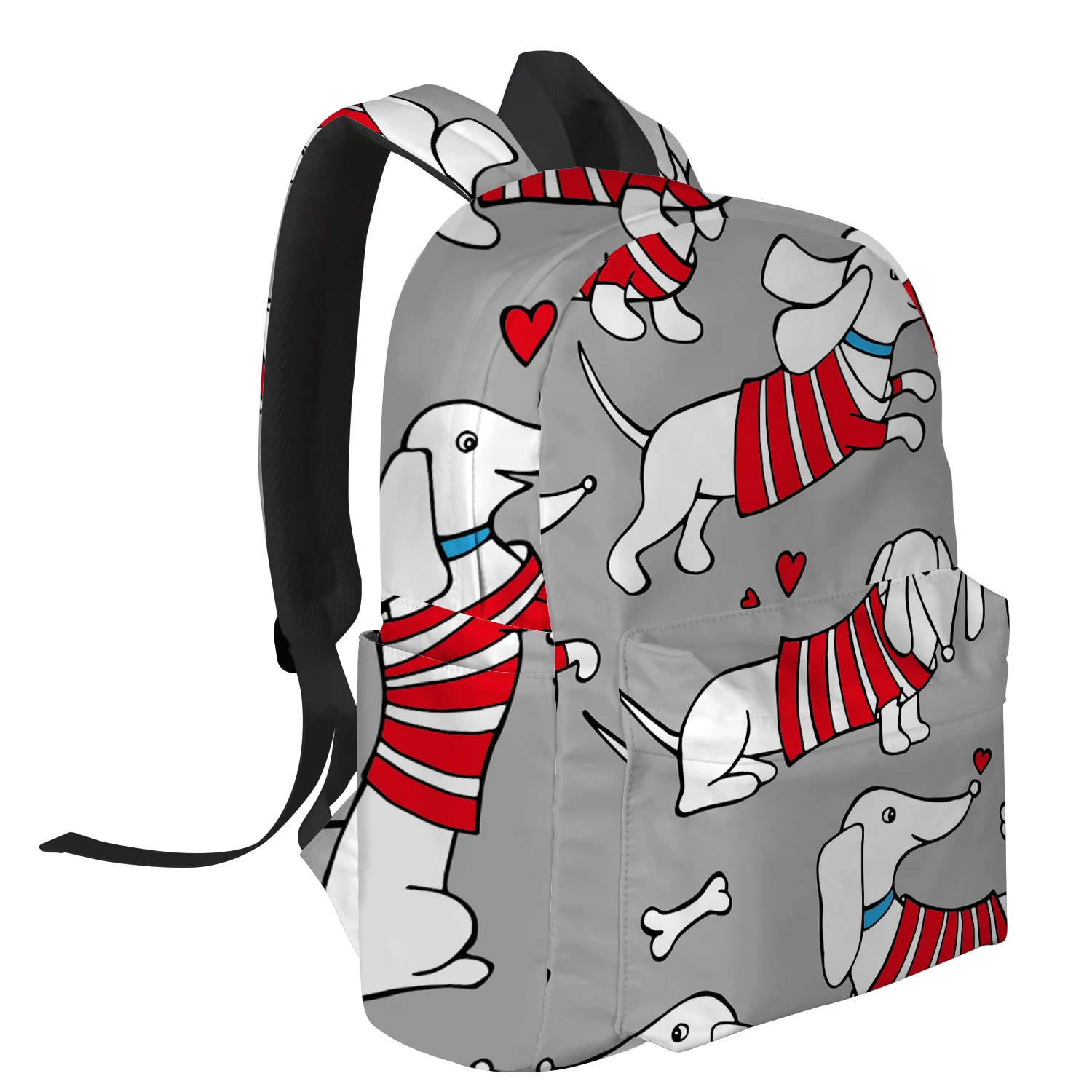 Рюкзак для собак такса студенческий рюкзак ноутбука сумка книг повседневная