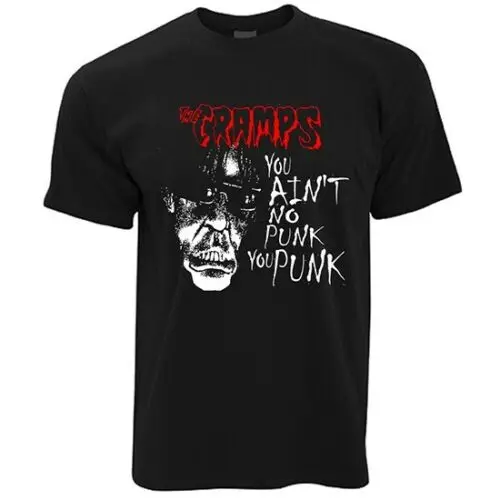 The Cramps панк Футболка 100% хлопок psychoilly рокабилли Ретро крутой Винтаж| |