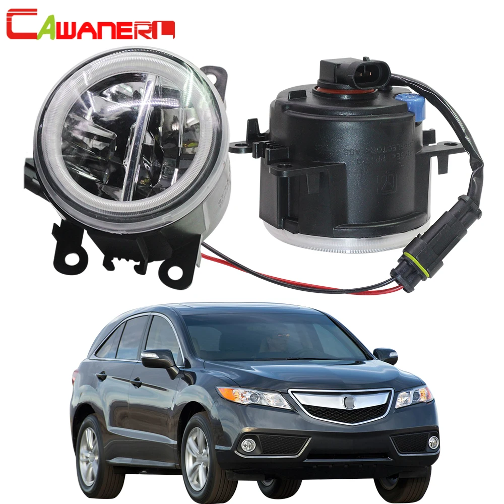 Cawanerl для Acura RDX 2010 2011 2012 2013 2014 2015 Автомобильный светодиодный лампы H11 туман