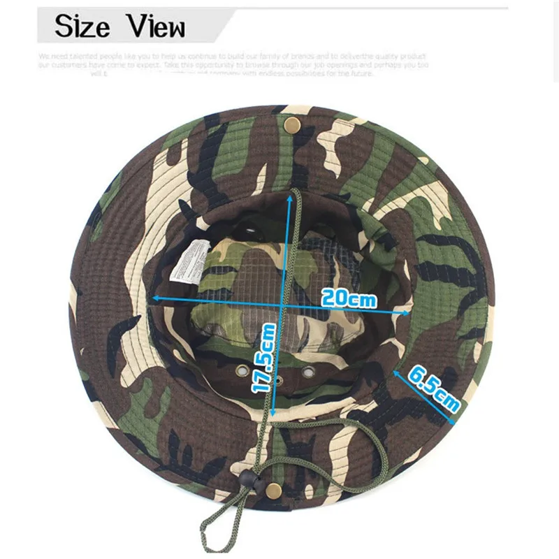 Регулируемая Кепка камуфляжные военные шапки Мужская Рыбацкая шляпа уличная