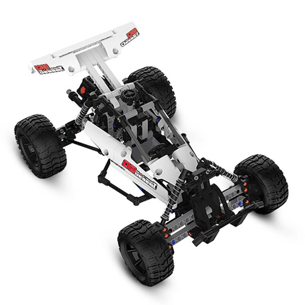 490pcs Desert Racing Car DIY Building Blocks Set Cylinder Piston Linkage System Independent Suspension Trucks Children Toy | Игрушки и